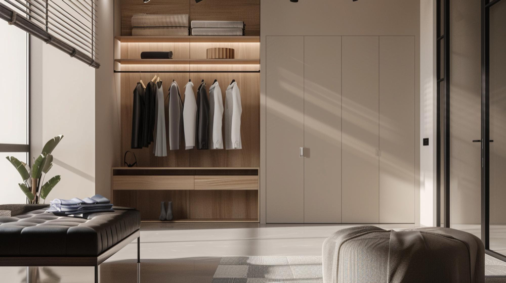 光序木質更衣系統櫃